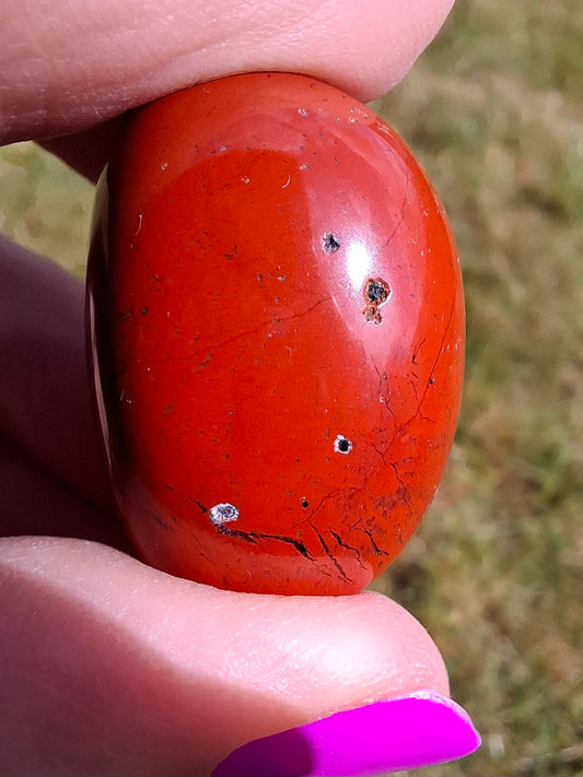 Red Jasper, Tumble Stone, Crystal (Ref: T83)