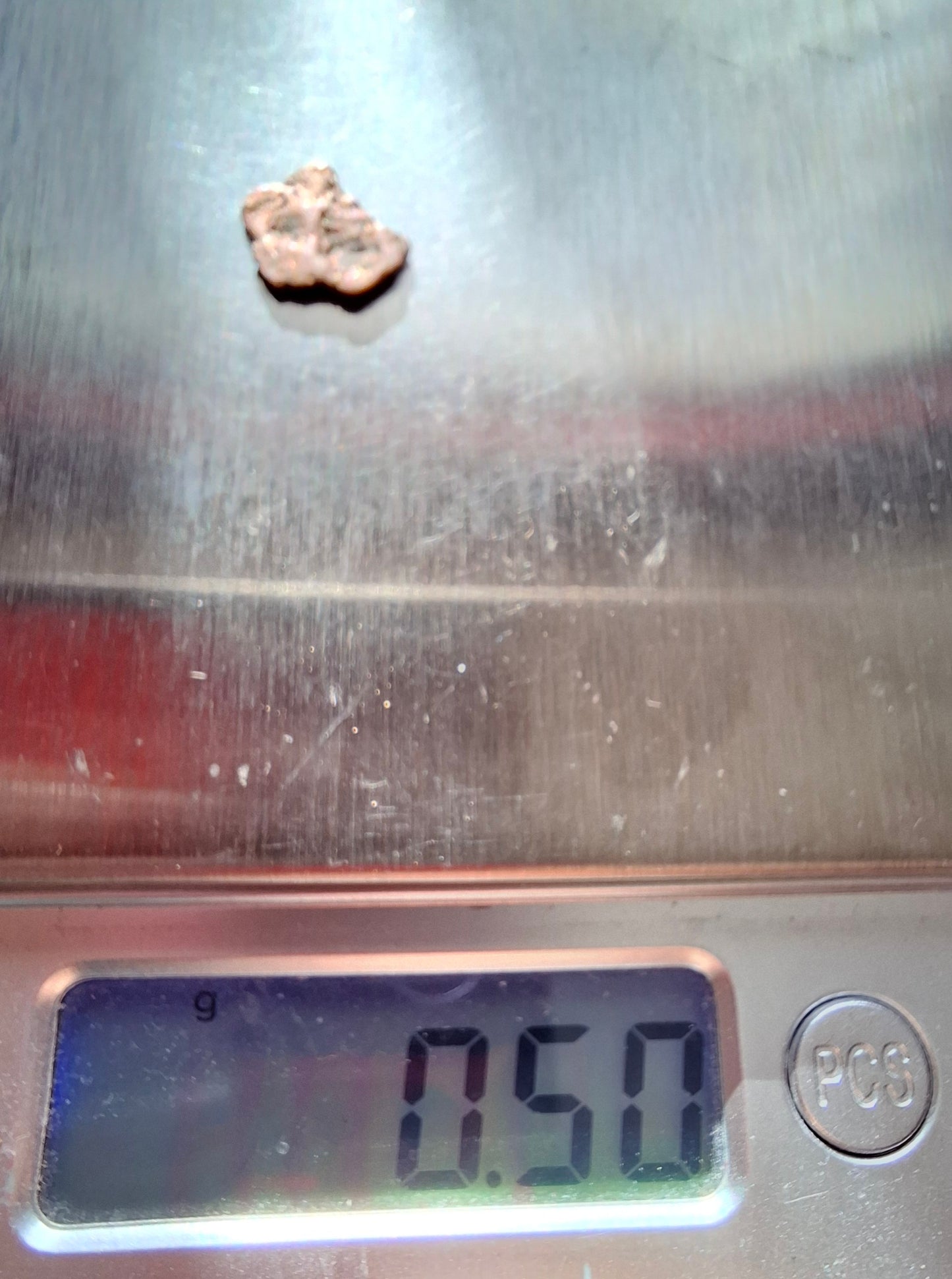 Native Copper Nugget, 0.50g, (Ref: COP4)