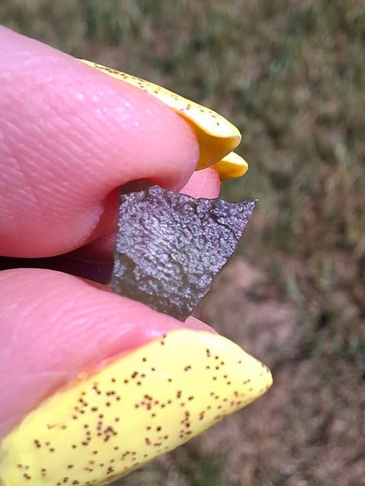Moldavite small Piece, 0.37g, Tektite (Ref: 1478)