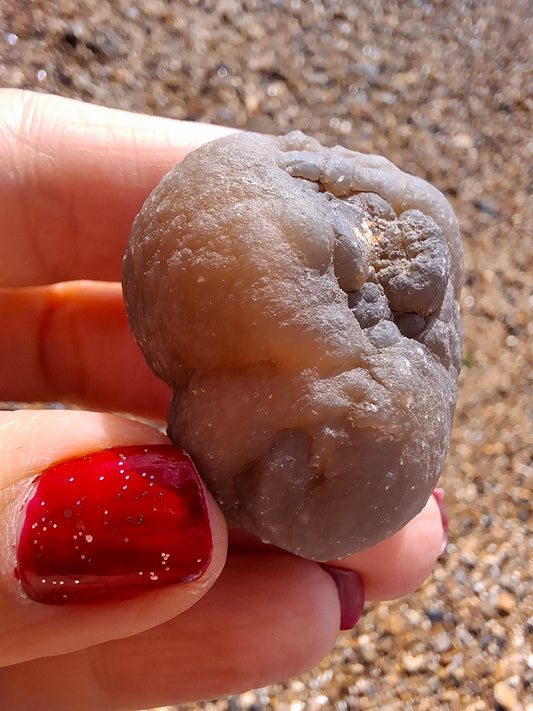 Nebula Chalcedony, 39.65g, Fossil (Ref: NC3)