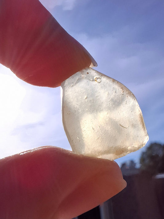 Libyan Desert Glass small Piece, 2.91g, Tektite (Ref: L1356)