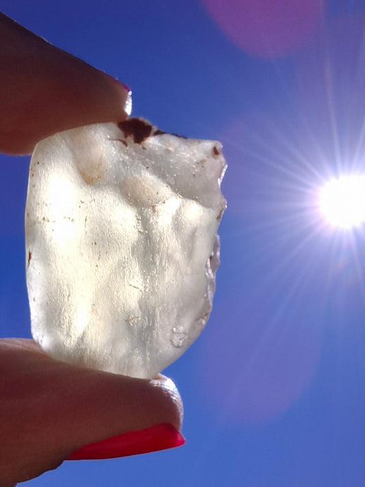Libyan Desert Glass Piece, 16.55g, Tektite