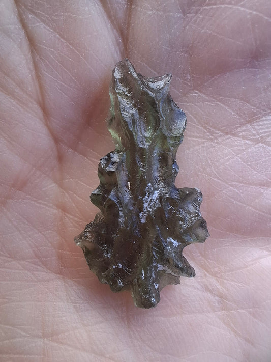 Moldavite Piece, JEZKOVNA BESEDNICE, 1.67g, Tektite (Ref: 1270)