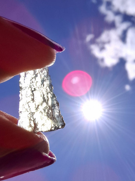 Moldavite small Piece, 0.39g. Tektite (Ref: 1430)