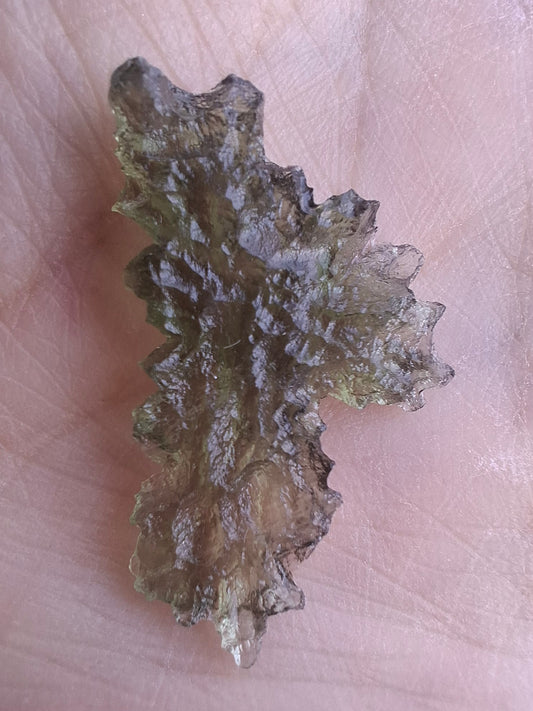 Moldavite Piece, JEZKOVNA BESEDNICE, 1.62g, Tektite (Ref: 1276)