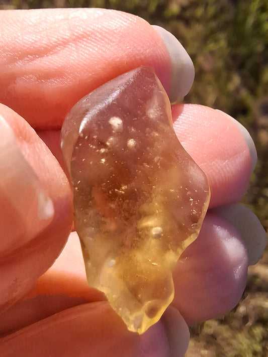 Libyan Desert Glass Piece, 3.04g, Tektite (Ref: LE4)