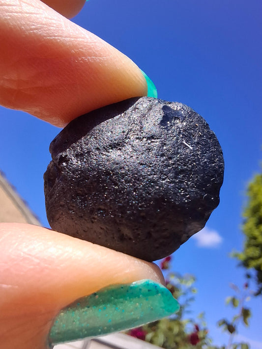 Philippinite (Rizalite), 9.24g, Tektite