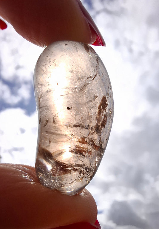 Smoky Quartz, Tumble Stone, Crystal (Ref: T104)