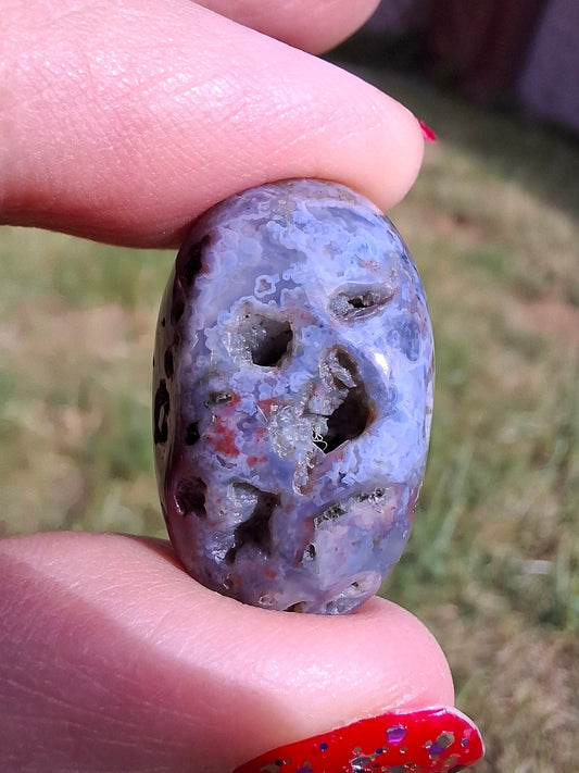 Ocean Jasper, Tumble Stone, Crystal (Ref: T201)