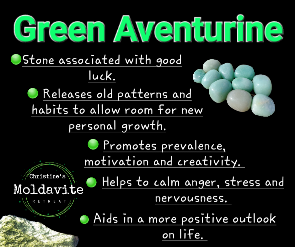 Green Aventurine, Tumble Stone x1, Crystal (Ref: T80)
