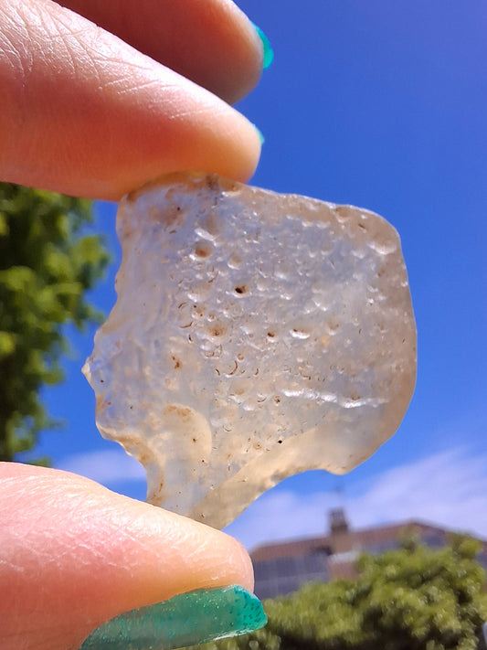 Libyan Desert Glass Piece, 15.20g, Tektite (Ref: LE276)