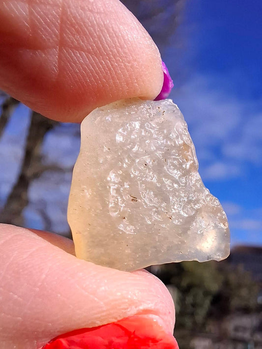 Libyan Desert Glass Piece, 2.09g, Tektite