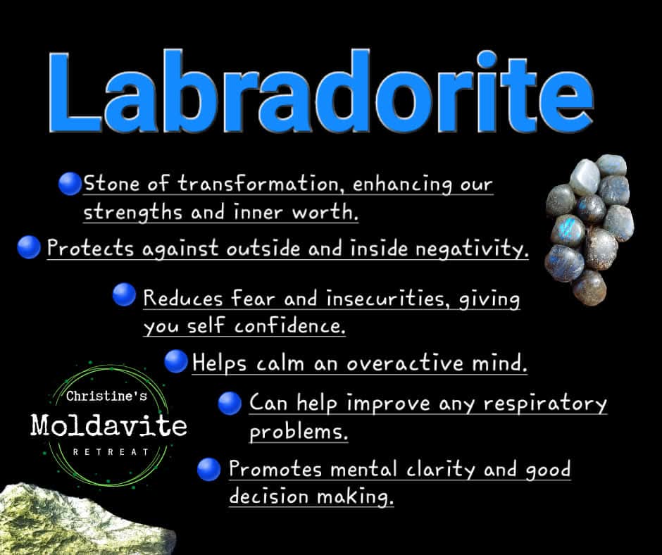 Labradorite, Tumble Stone, Crystal (Ref: T206)