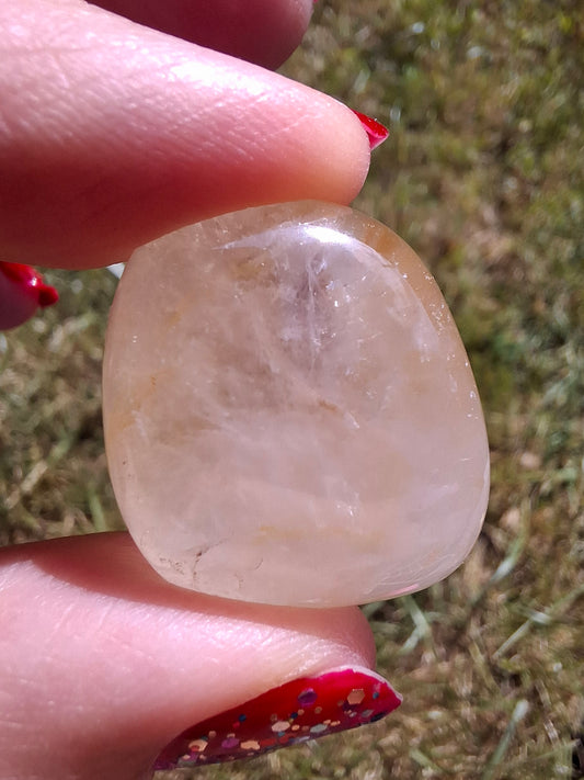 Golden Healer, Tumble Stone, Crystal (Ref: T193)