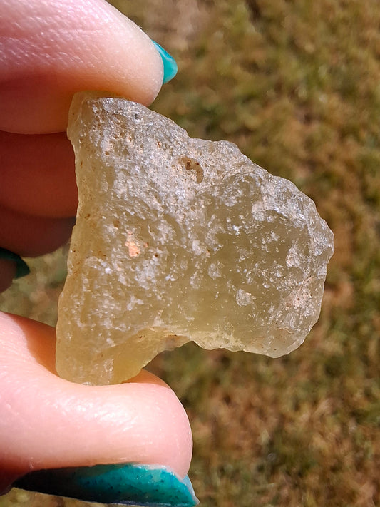 Libyan Desert Glass Piece, 10.15g, Tektite