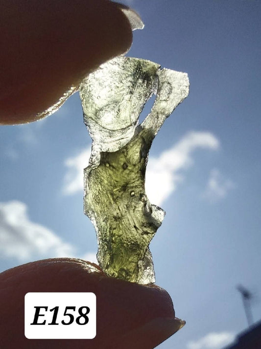 Moldavite Piece, 1.10g, Tektite (Ref: E158)