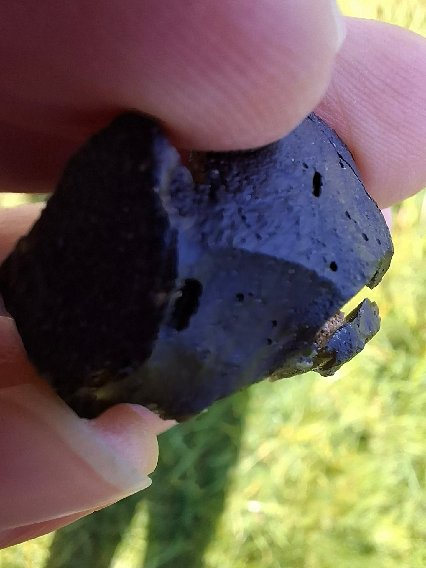Moldavite Piece, JAKULE, 11.41g, Tektite (Ref: 1176)