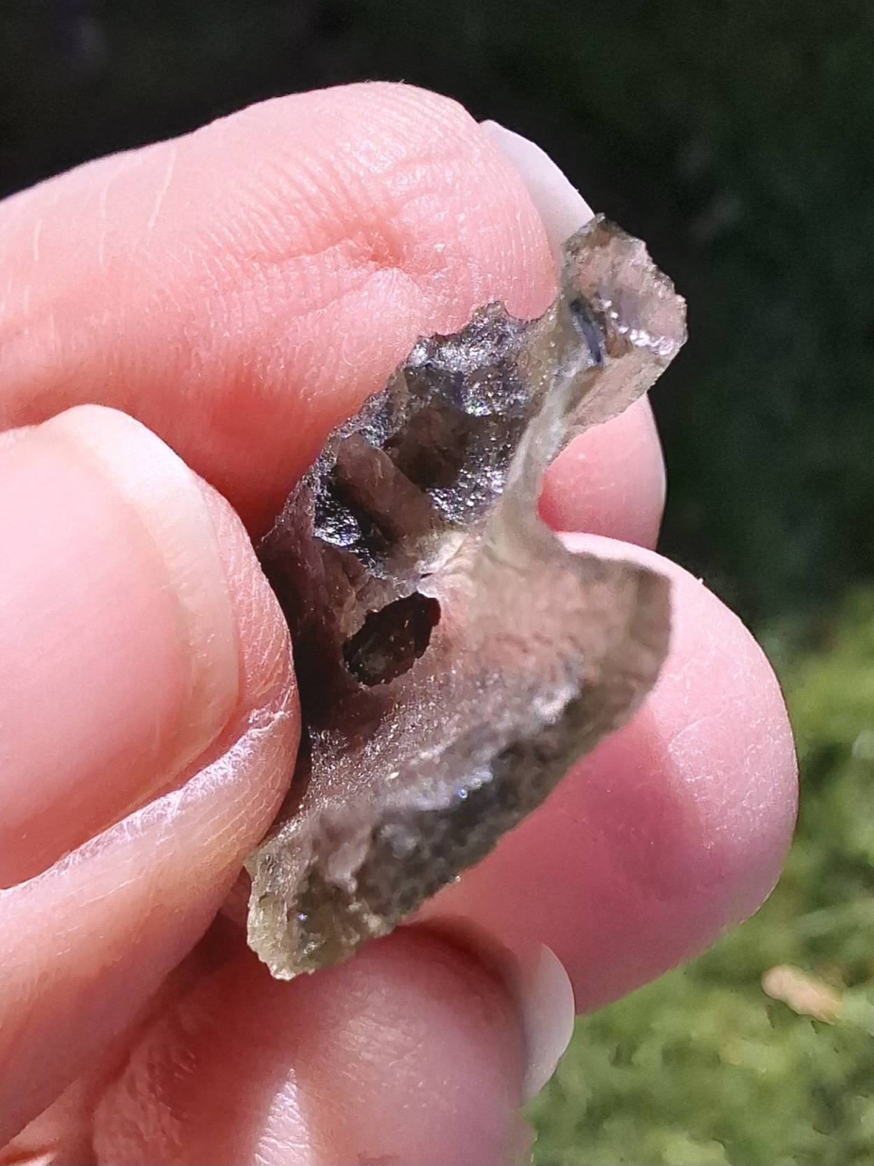 Moldavite Piece, JAKULE, 1.46g, Tektite (Ref: 1361)