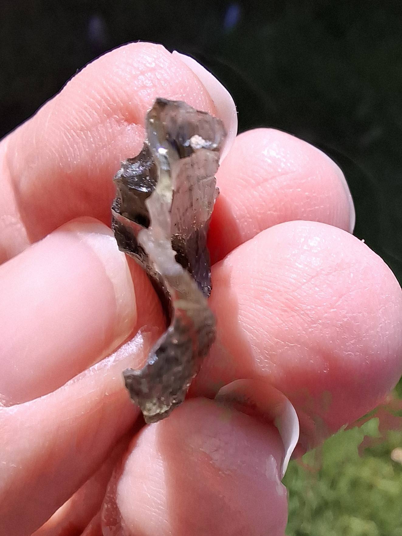Moldavite Piece, JAKULE, 1.46g, Tektite (Ref: 1361)