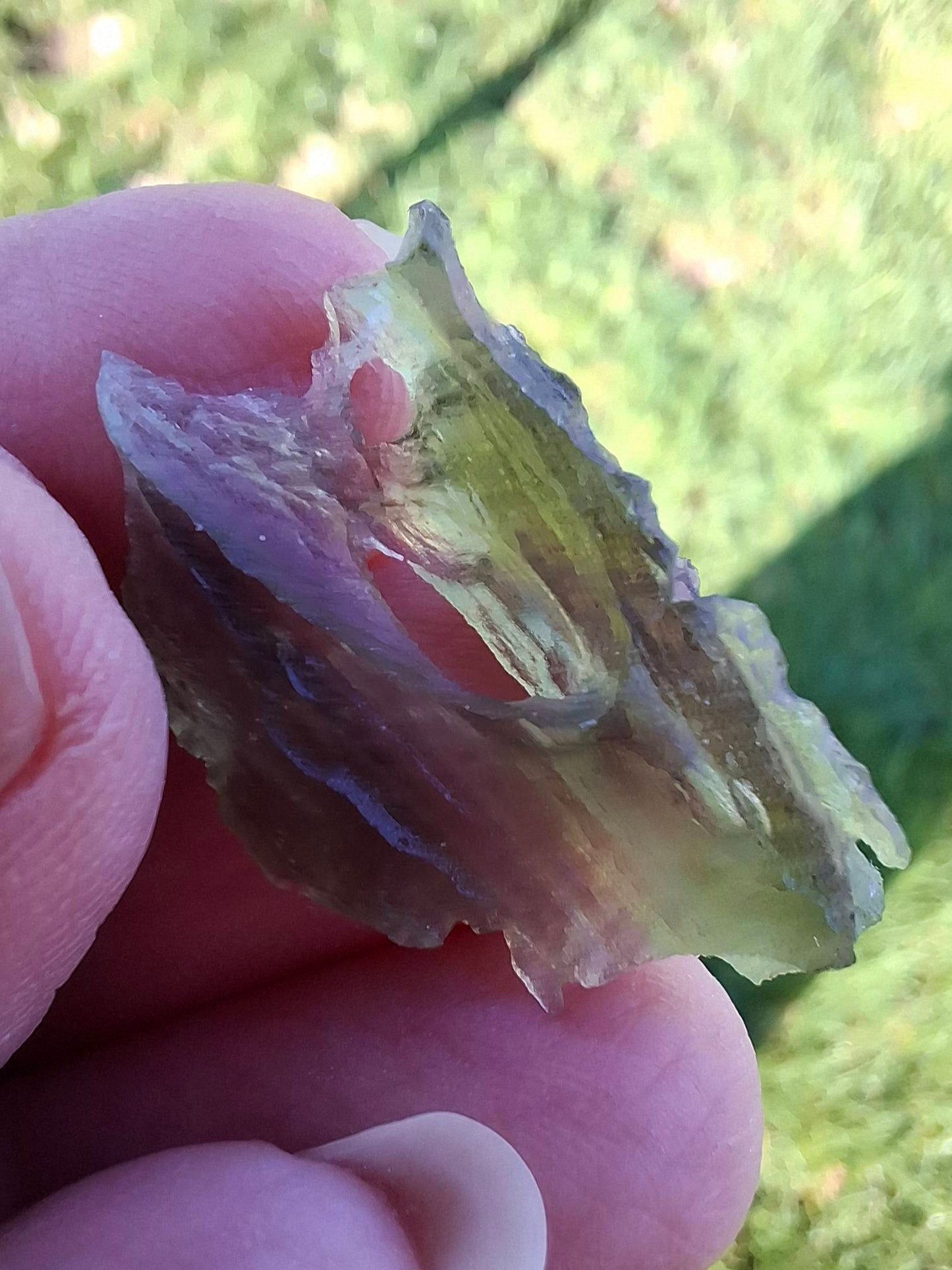 Moldavite Piece, JAKULE, 1.46g, Tektite (Ref: 1361)