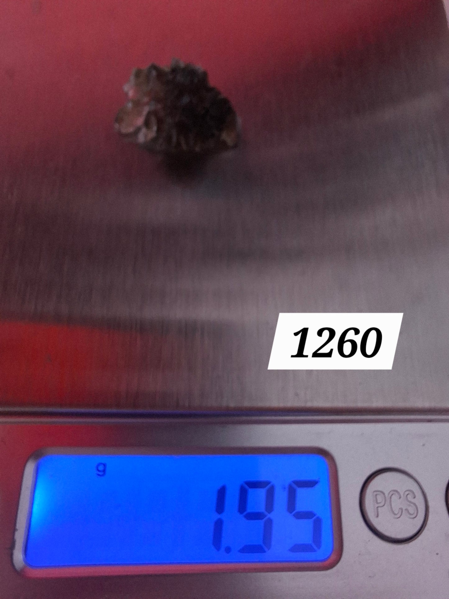Moldavite Piece, JEZKOVNA BESEDNICE, 1.95g, Tektite (Ref: 1260)