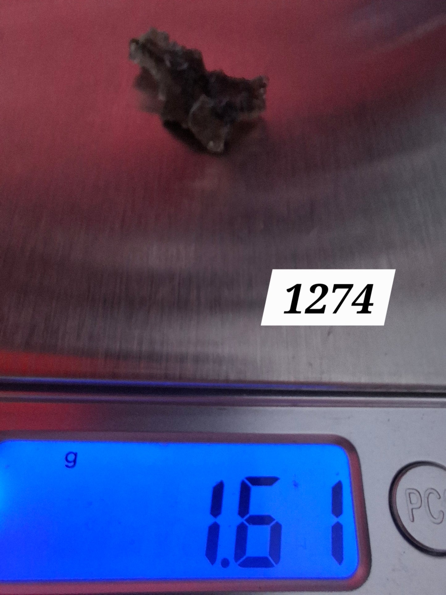 Moldavite Piece, JEZKOVNA BESEDNICE, 1.61g, Tektite (Ref: 1274)