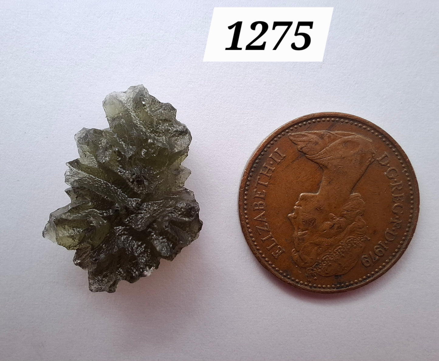 Moldavite Piece, JEZKOVNA BESEDNICE, 2.05g, Tektite (Ref: 1275)