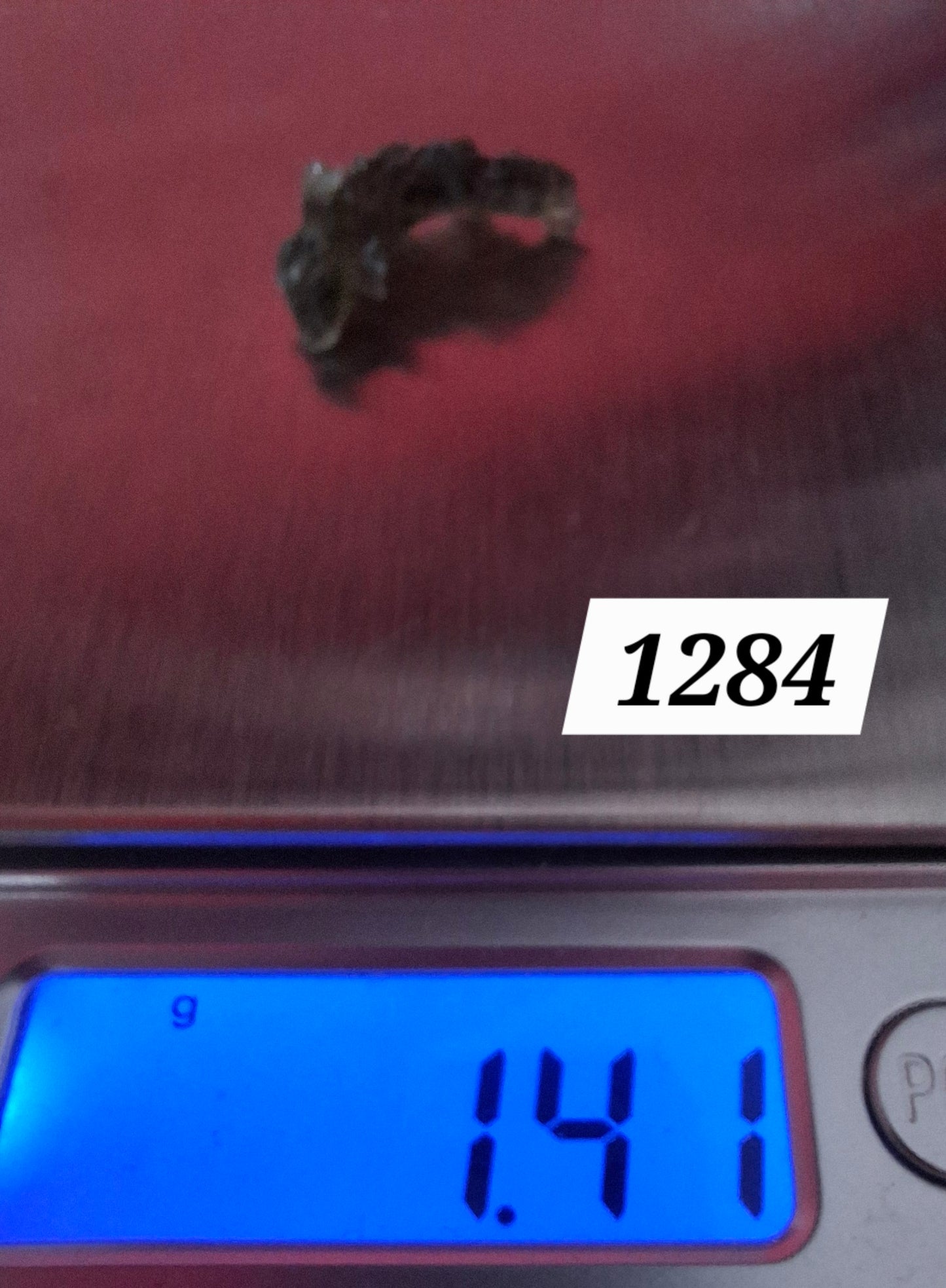 Moldavite Piece, JEZKOVNA BESEDNICE, 1.41g, Tektite (Ref: 1284)