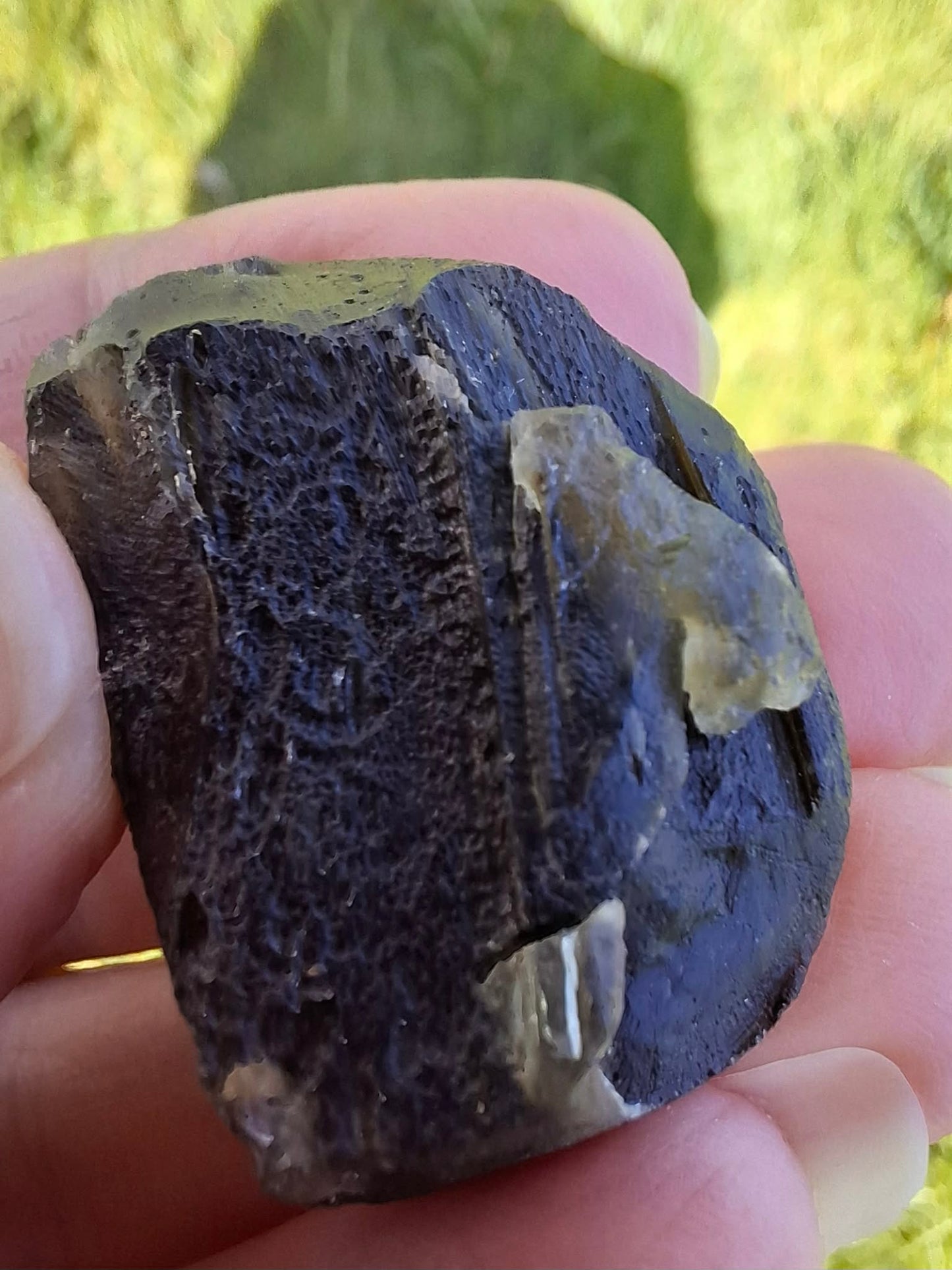 Moldavite Piece, JAKULE, 11.41g, Tektite (Ref: 1176)