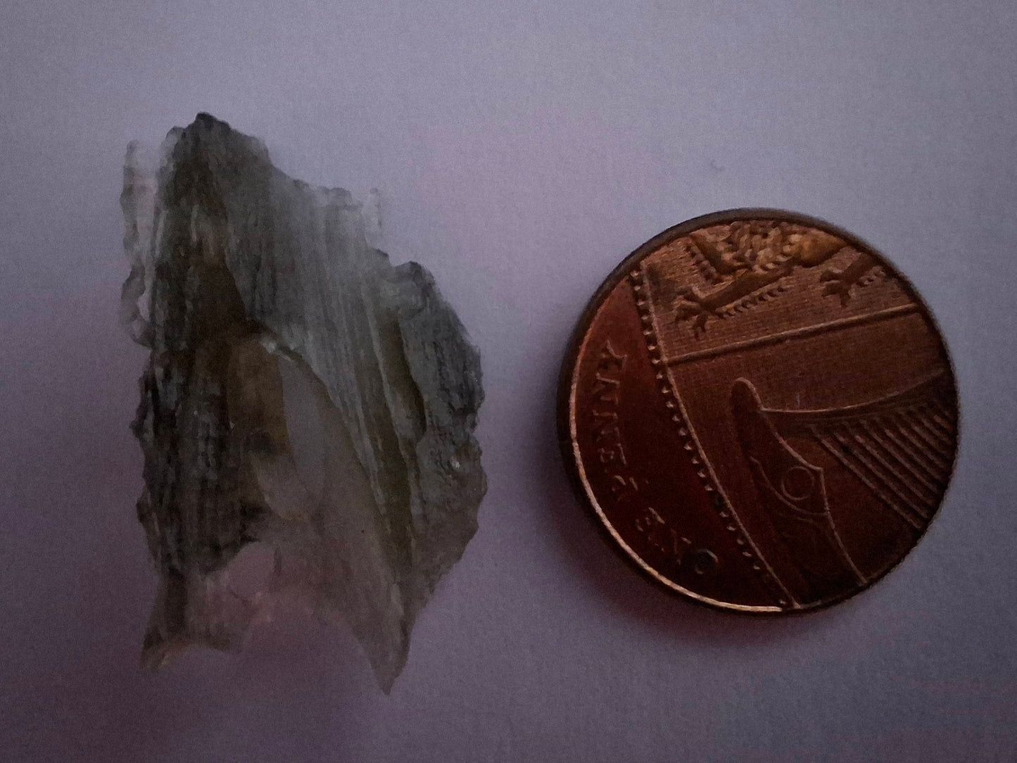 Moldavite Piece, JAKULE, 1.46g, Tektite (Ref: 1361)
