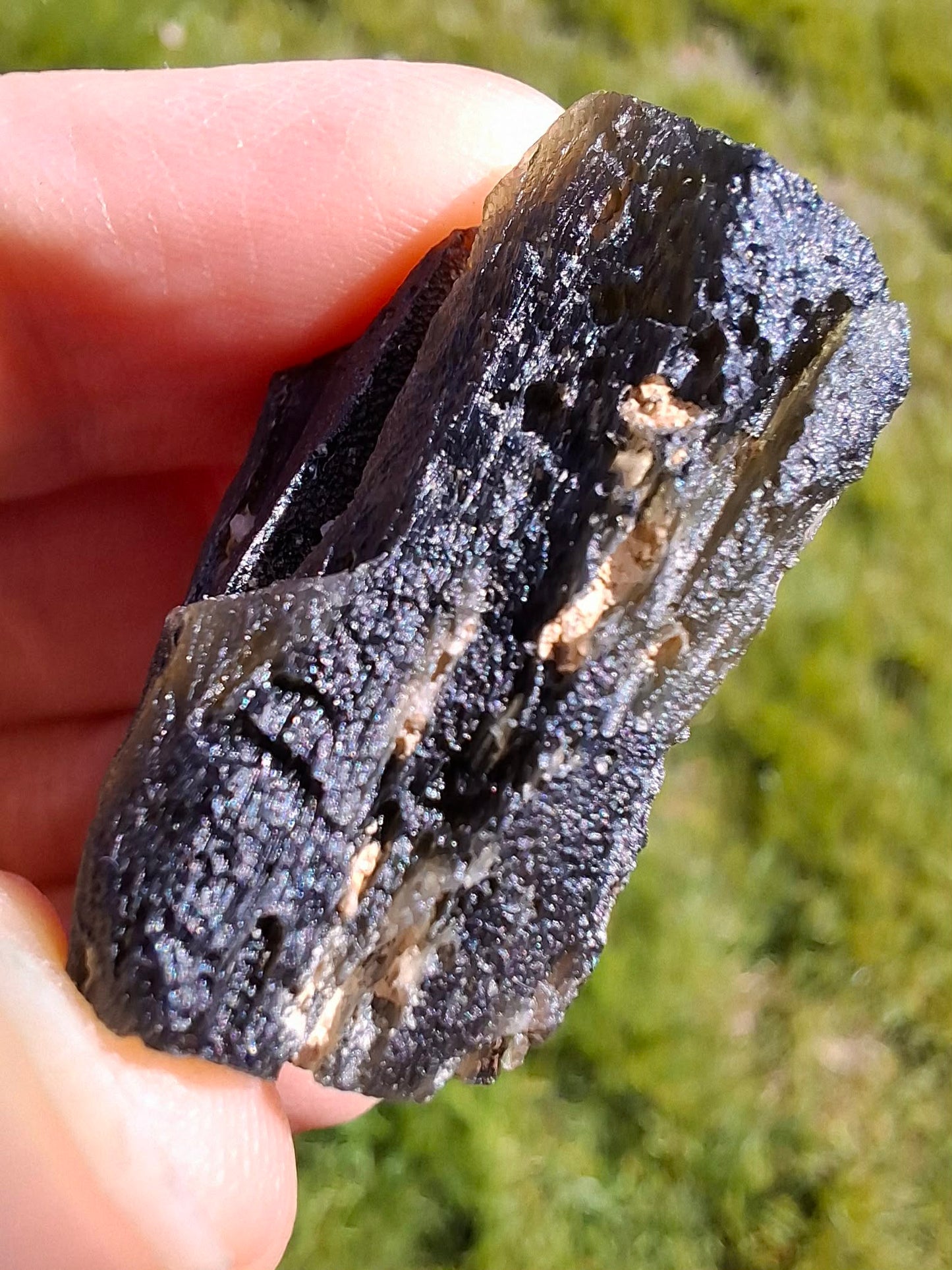 Moldavite Piece, JAKULE, 11.41g, Tektite (Ref: 1176)