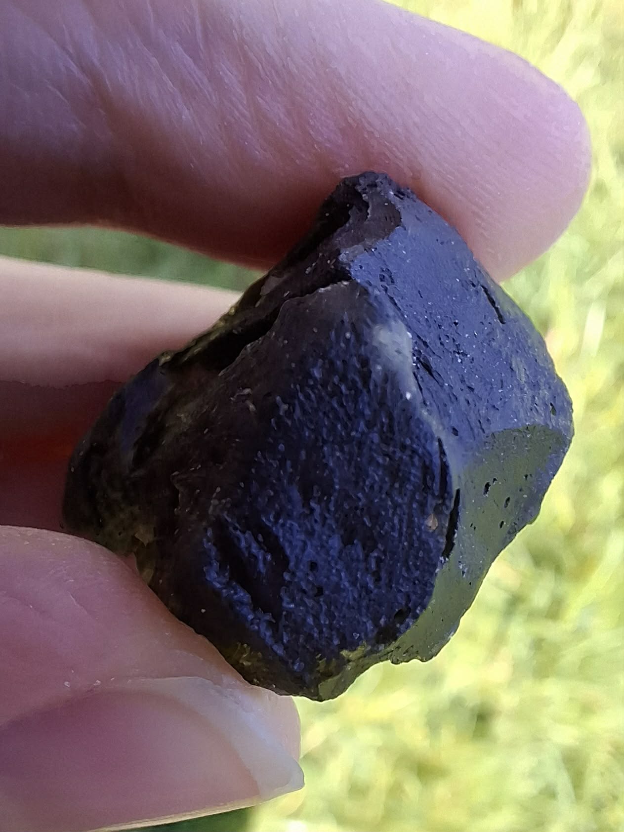 Moldavite Piece, JAKULE, 11.41g, Tektite (Ref: 1176)