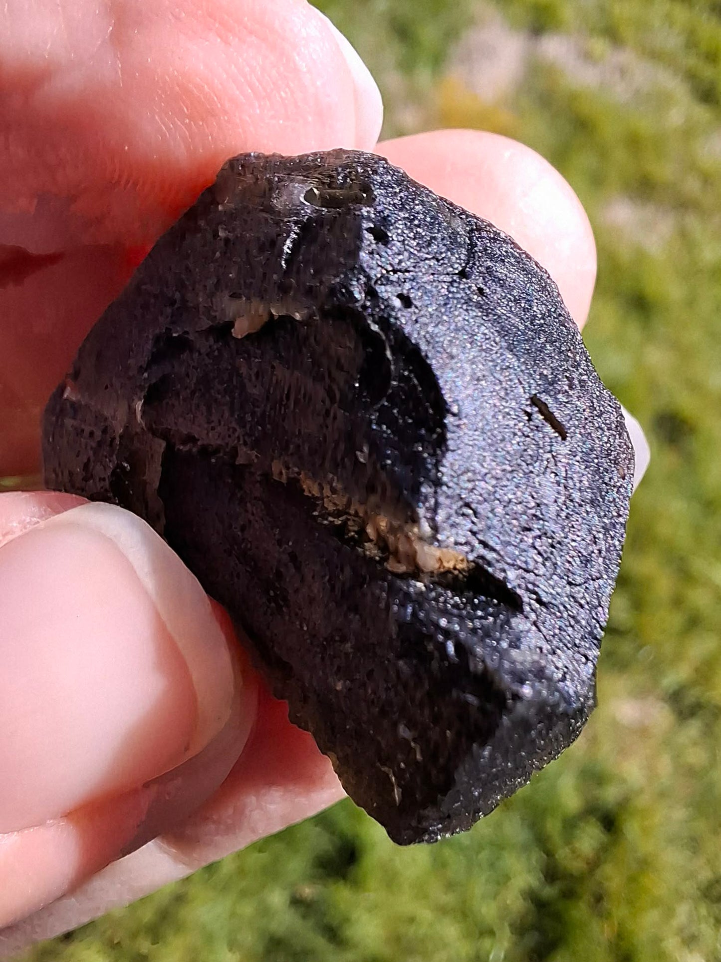 Moldavite Piece, JAKULE, 11.41g, Tektite (Ref: 1176)