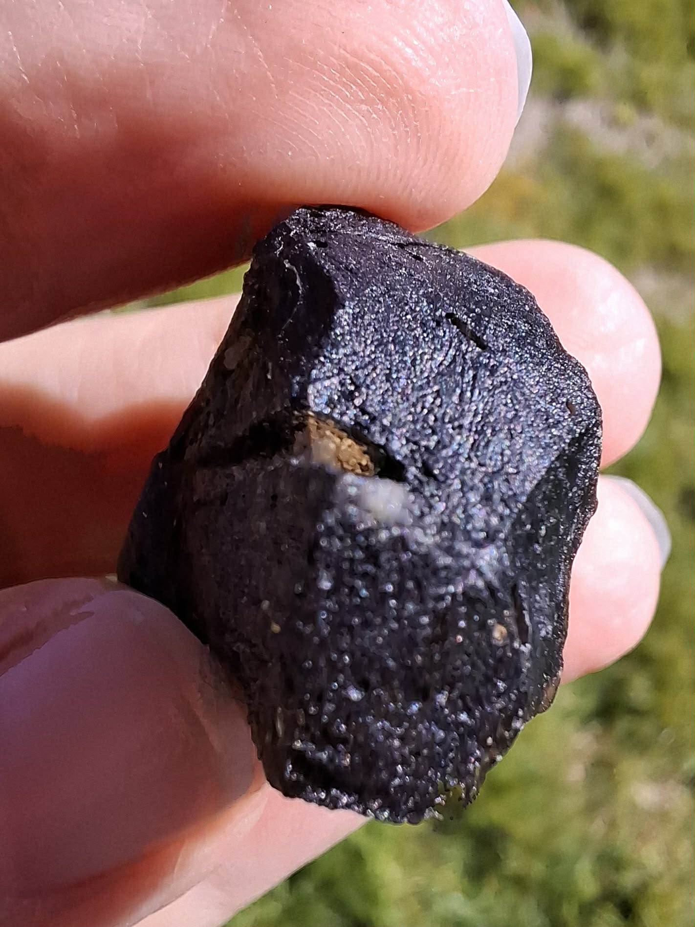 Moldavite Piece, JAKULE, 11.41g, Tektite (Ref: 1176)