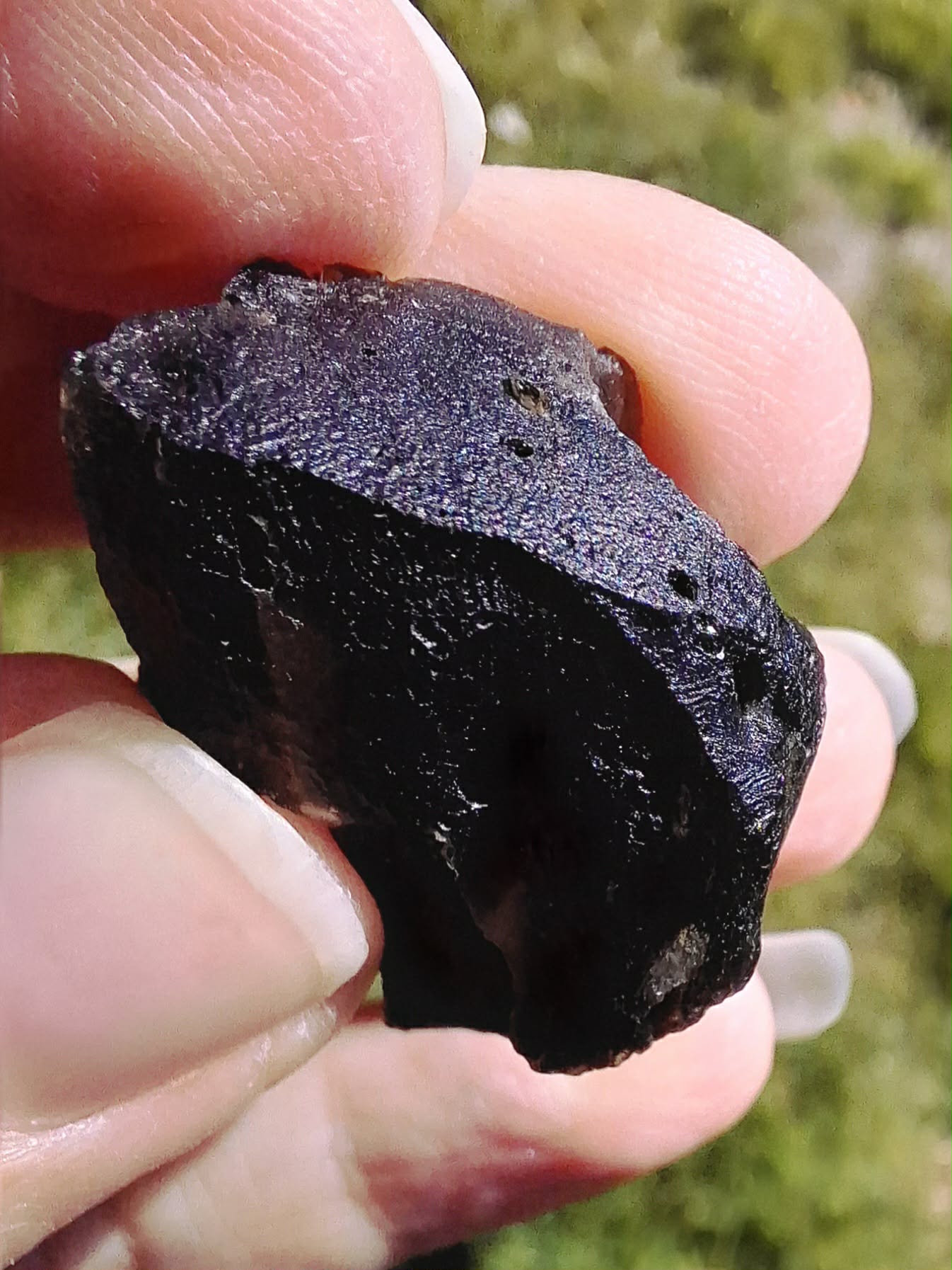 Moldavite Piece, JAKULE, 11.41g, Tektite (Ref: 1176)
