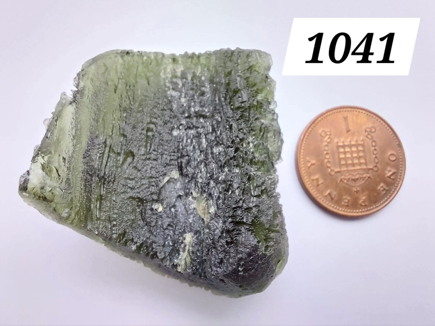 Moldavite Piece, NOVA HOSPODA, 18.15g, Tektite (Ref: 1041)