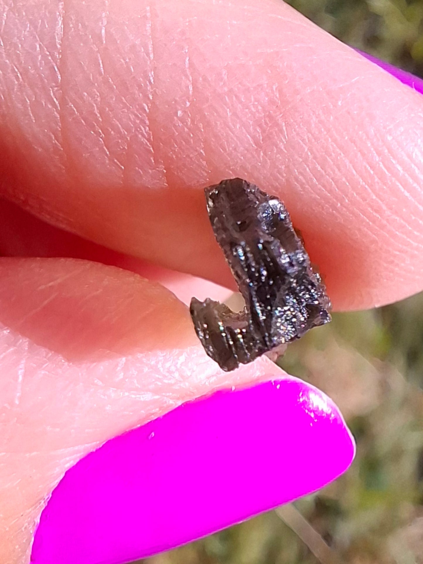 Moldavite Piece, 0.49g, Tektite (Ref: 1452)