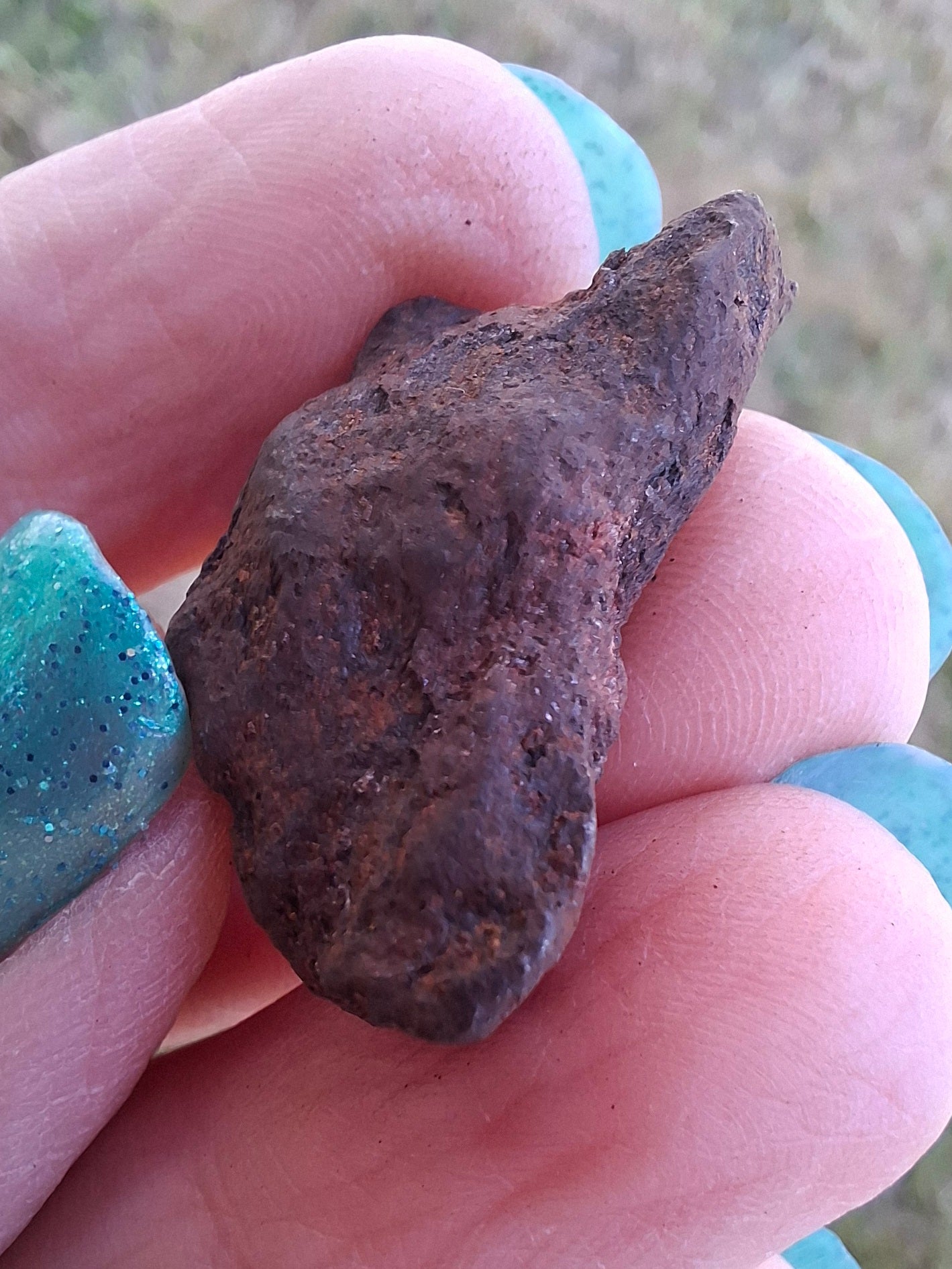 Gebel Kamil Iron Meteorite, 13.75g (Ref: K42)