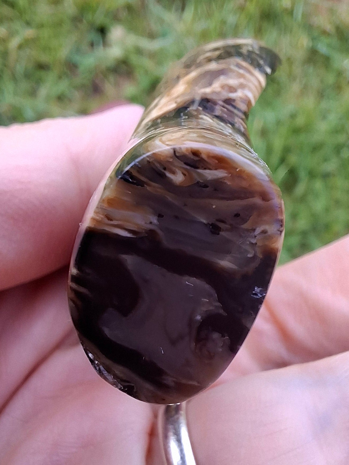 Red Amber Angel, 17.96g, Carving, Fossil (Ref: AA2)