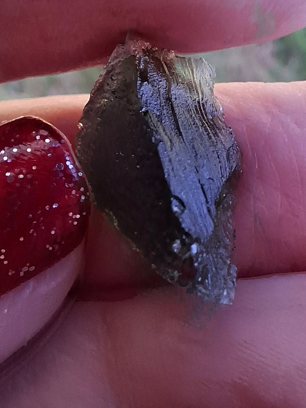 Moldavite Piece, 1.55g, Tektite (Ref: 1469)