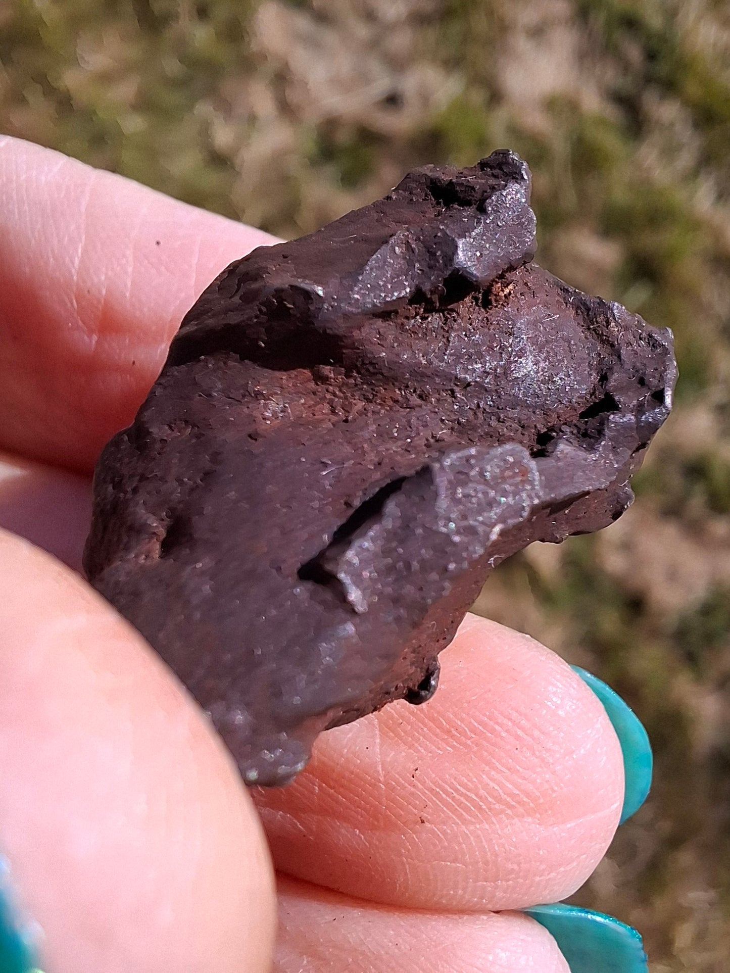 Gebel Kamil Iron Meteorite, 25.42g (Ref: K38)