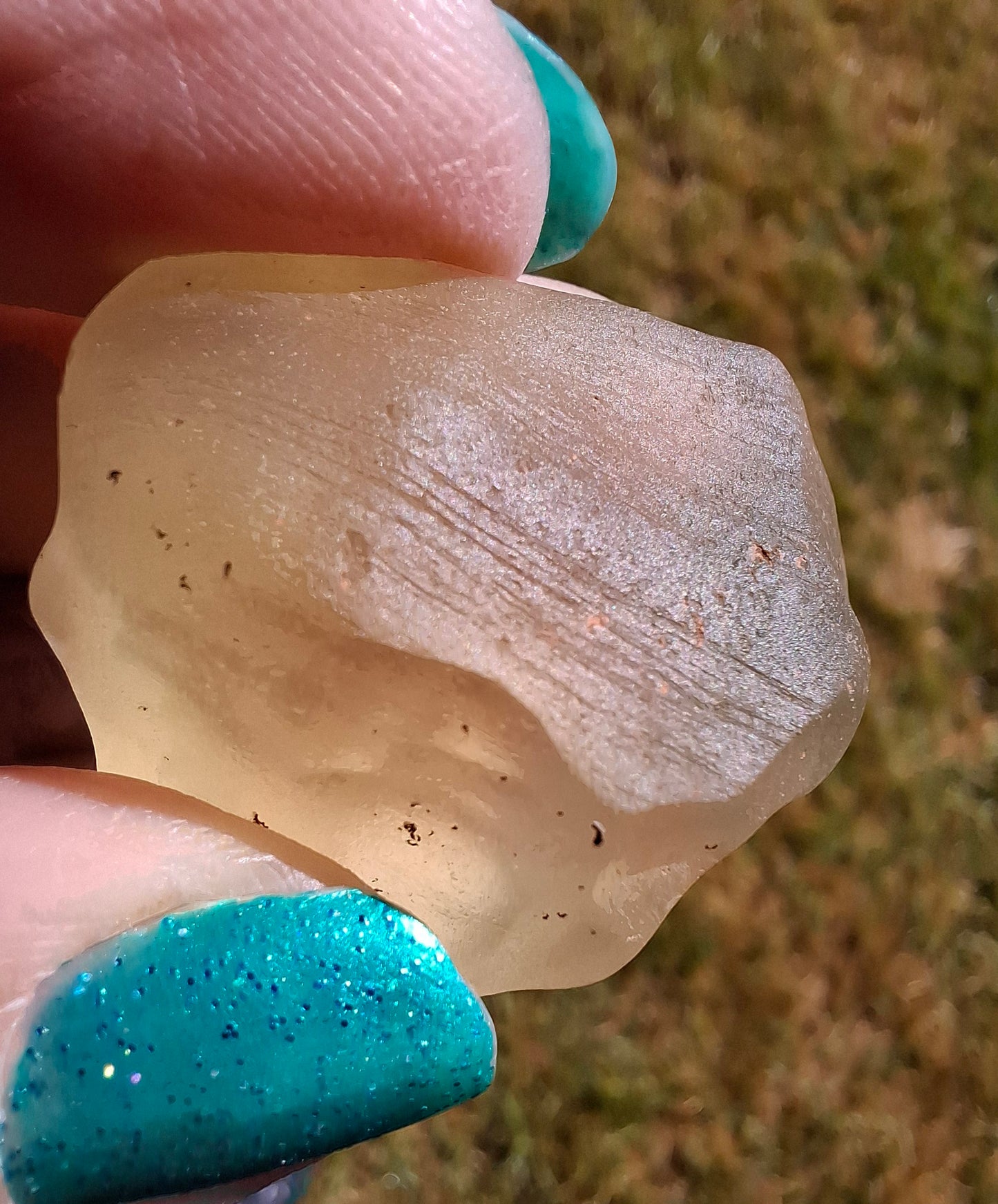 Libyan Desert Glass Piece, 16.55g, Tektite