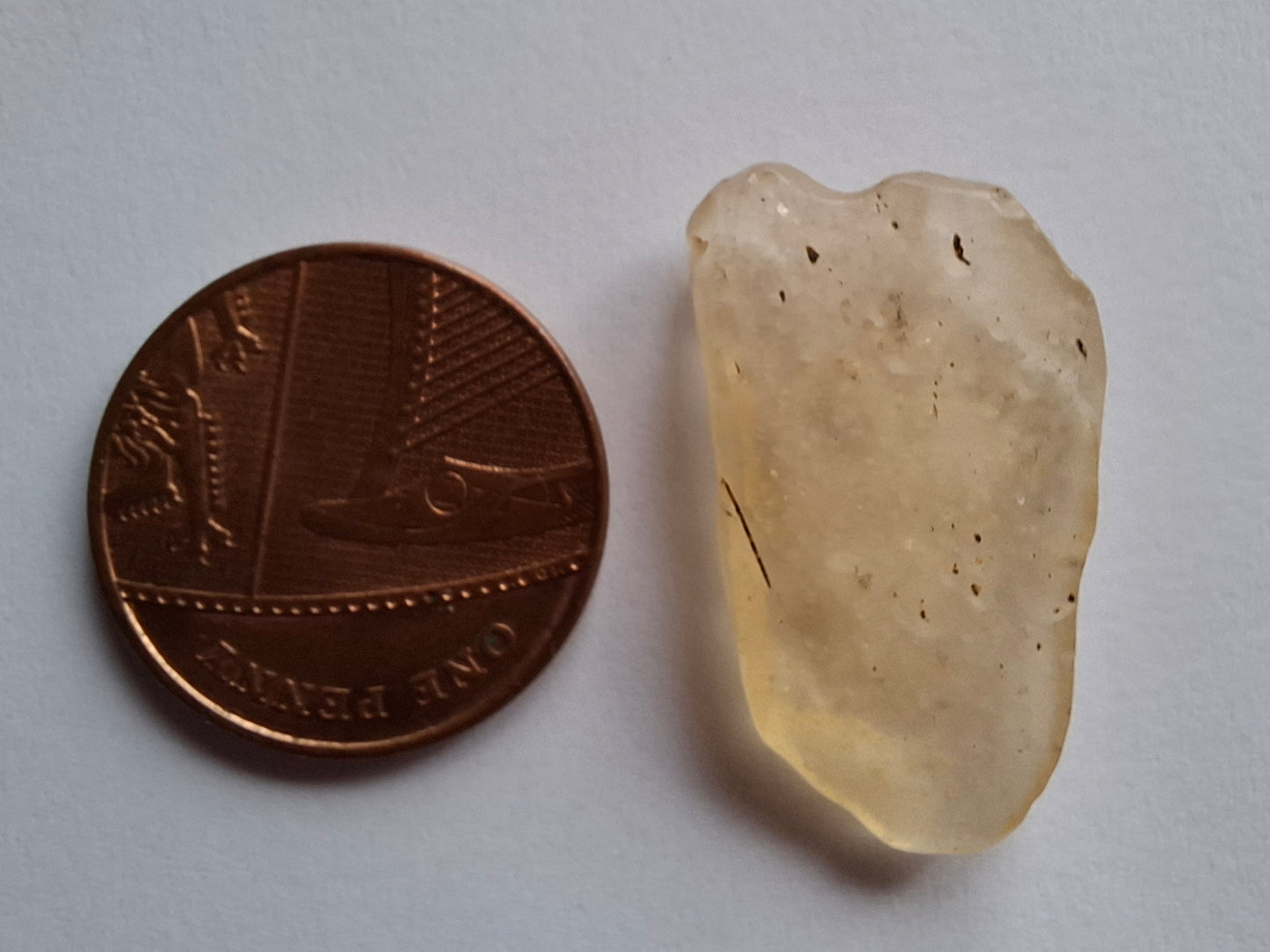 Libyan Desert Glass Piece, 2.88g, Tektite