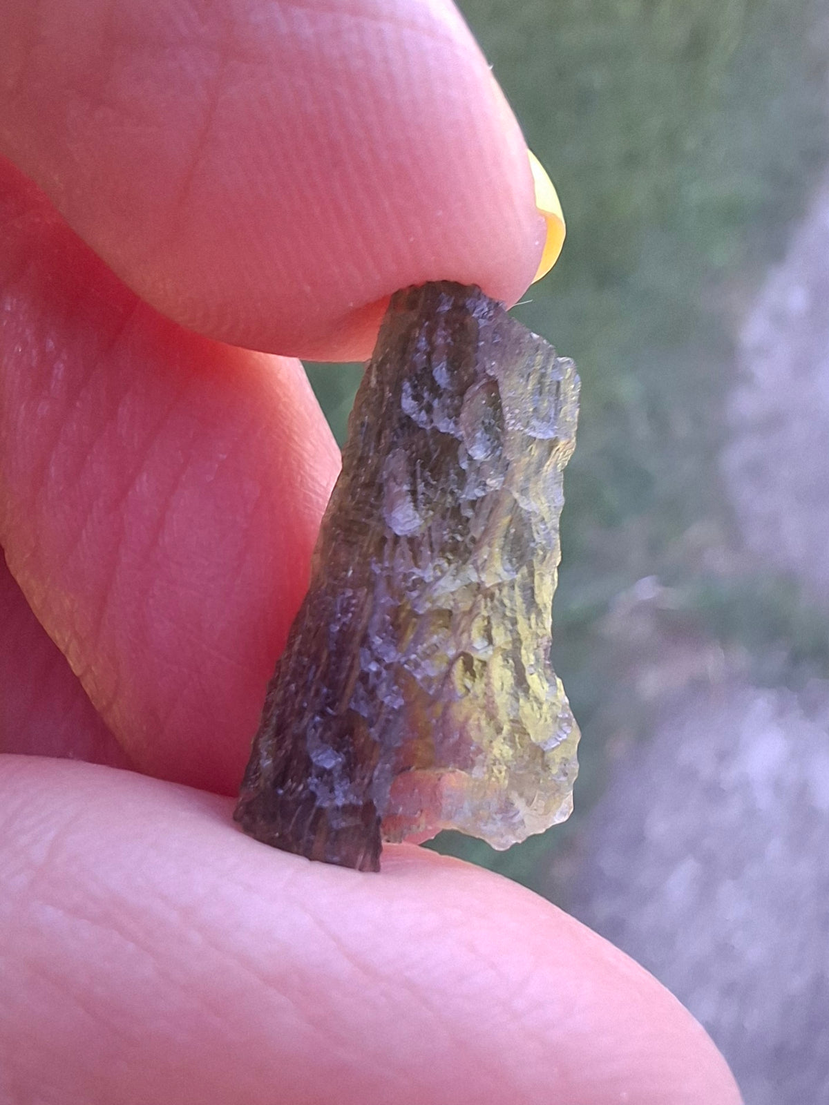 Moldavite Piece, 1.10g, Tektite (Ref: 1515)