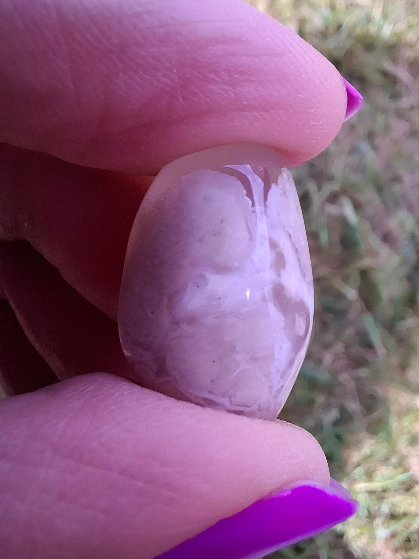 Flower Agate, Tumble Stone, Crystal (Red: T73)