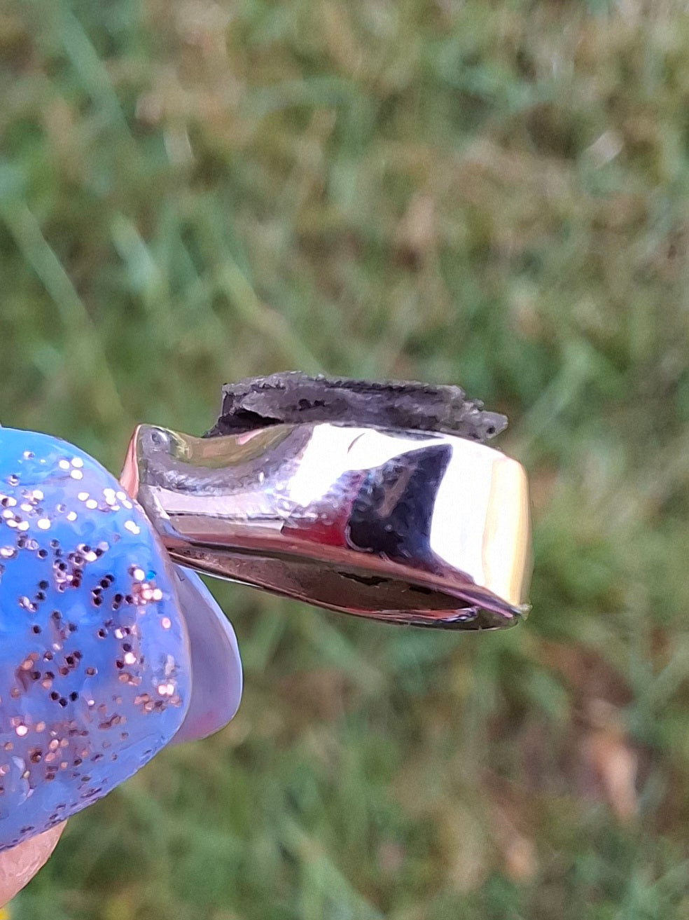 Moldavite Pendant, 925 Silver, Tektite (Ref: P47)