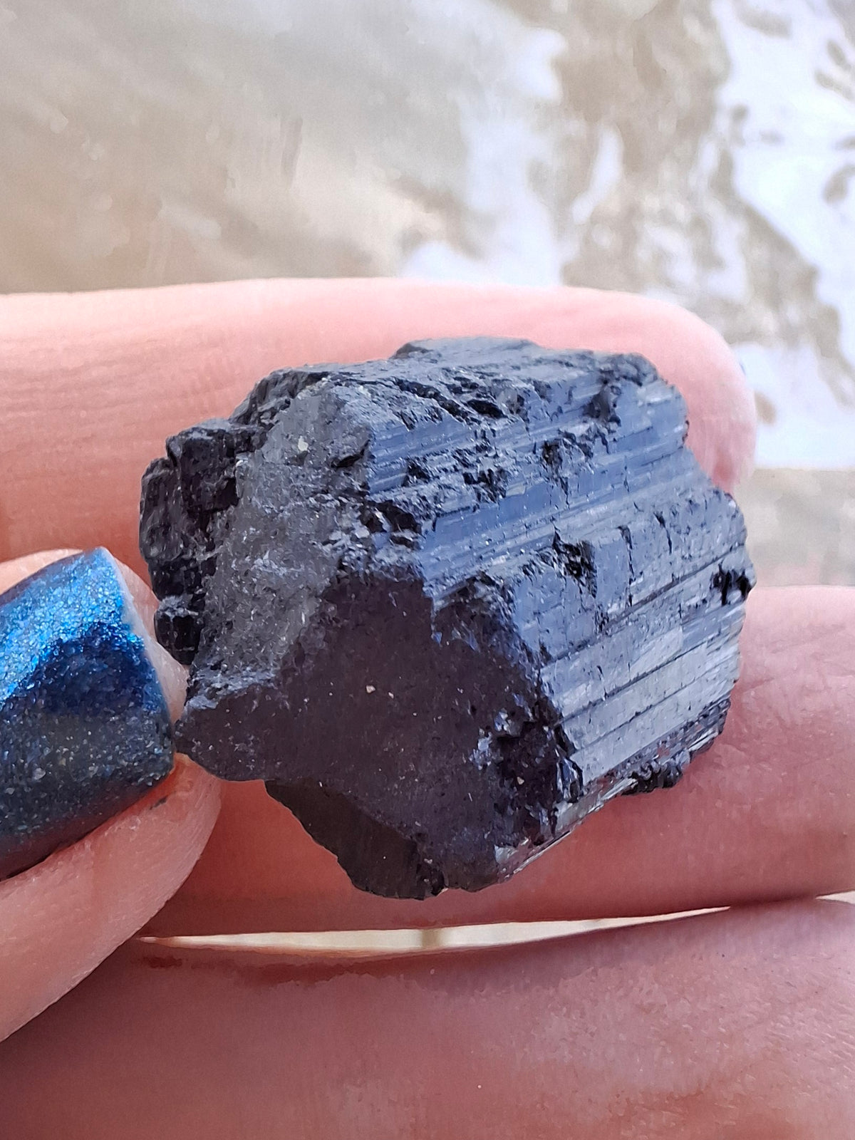 Black Tourmaline RAW, 11.70g, Crystal (Ref: RBT6)