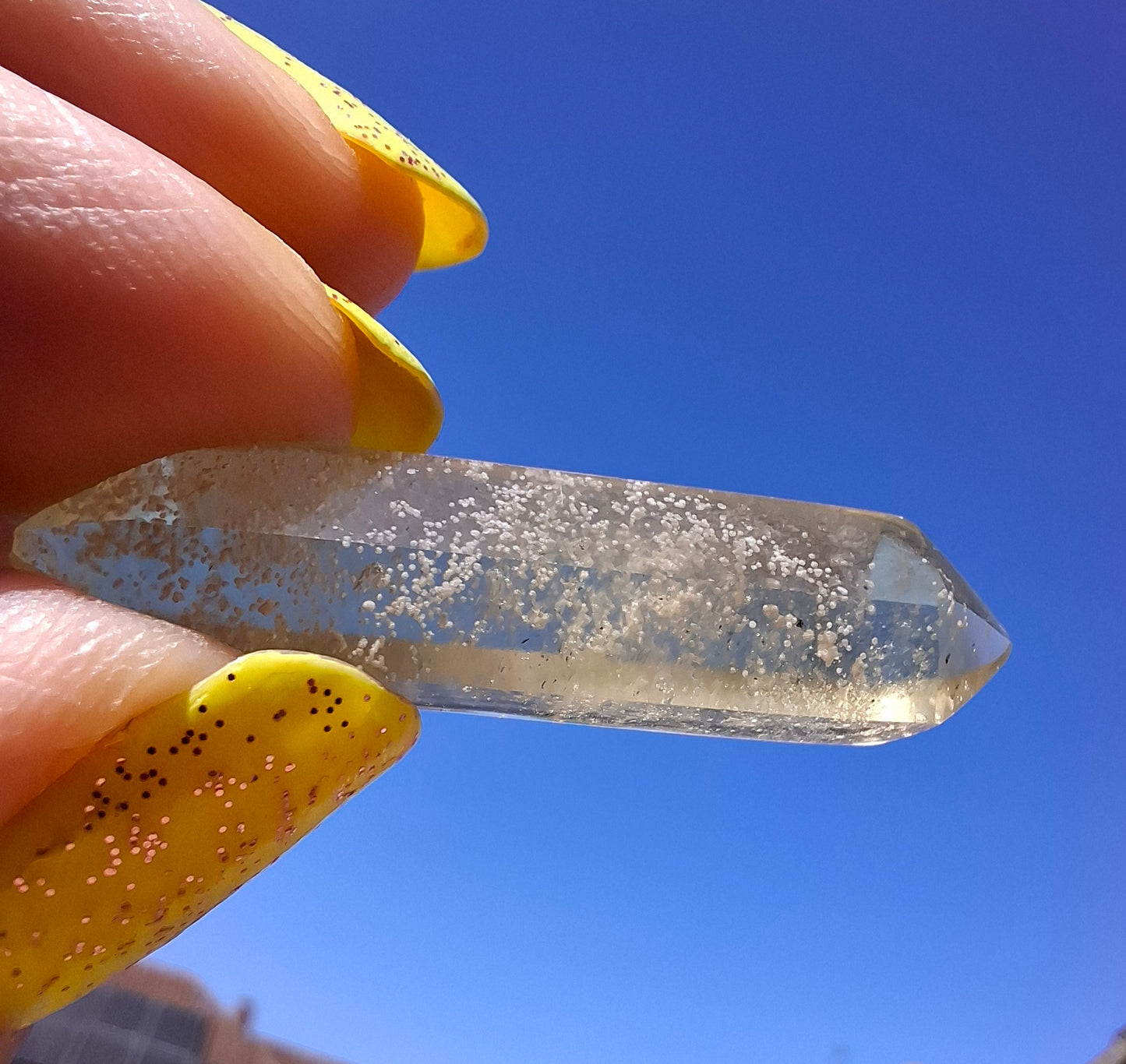 Libyan Desert Glass DT Carving, 3.94g, Tektite (Ref: LDT5)