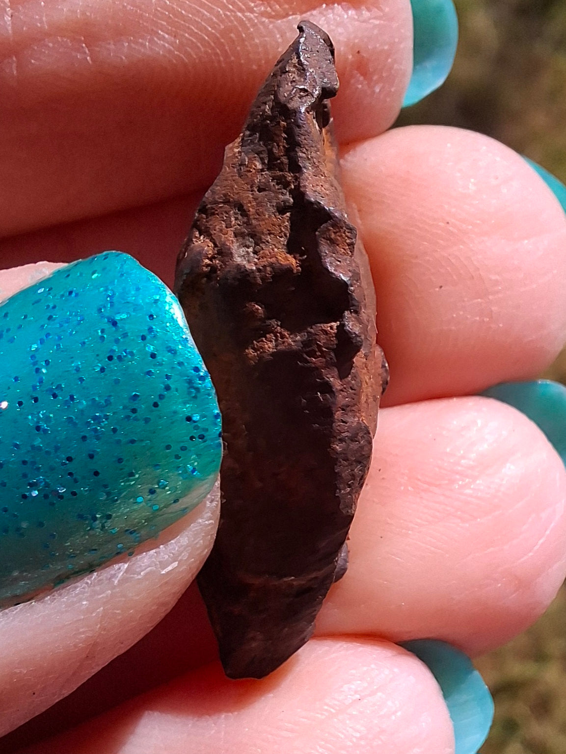 Gebel Kamil Iron Meteorite, 9.78g (Ref: K39)
