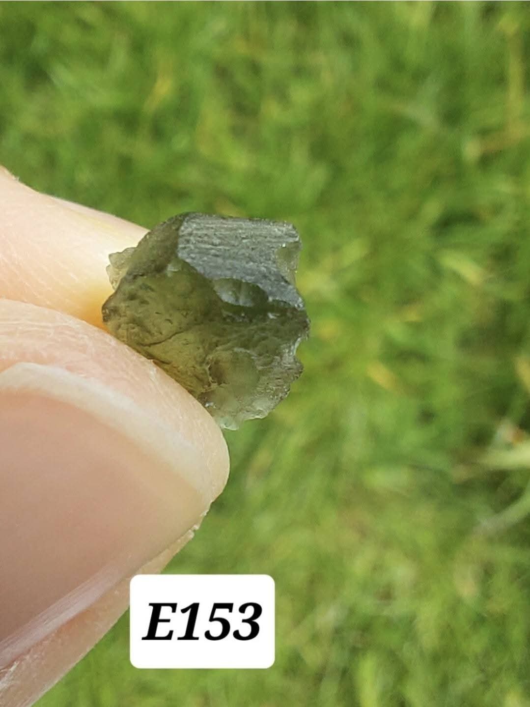 Moldavite Piece, 0.56g, Tektite (Ref: E153)